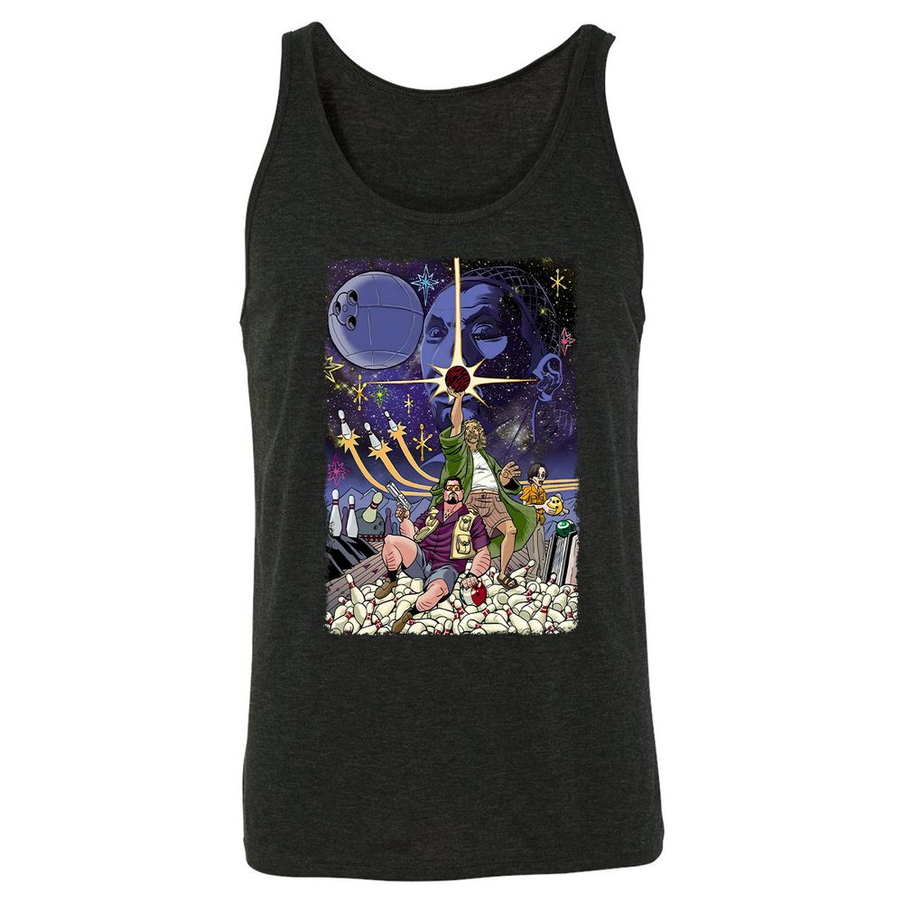 Unisex Jersey Tank - WJBE3GJX - Charcoal Black Triblend - 5