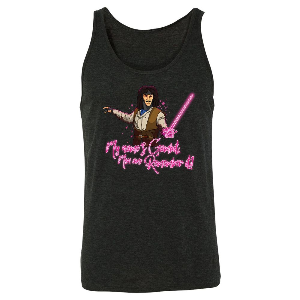 Unisex Jersey Tank - 6X5FHGUZ - Charcoal Black Triblend - 5