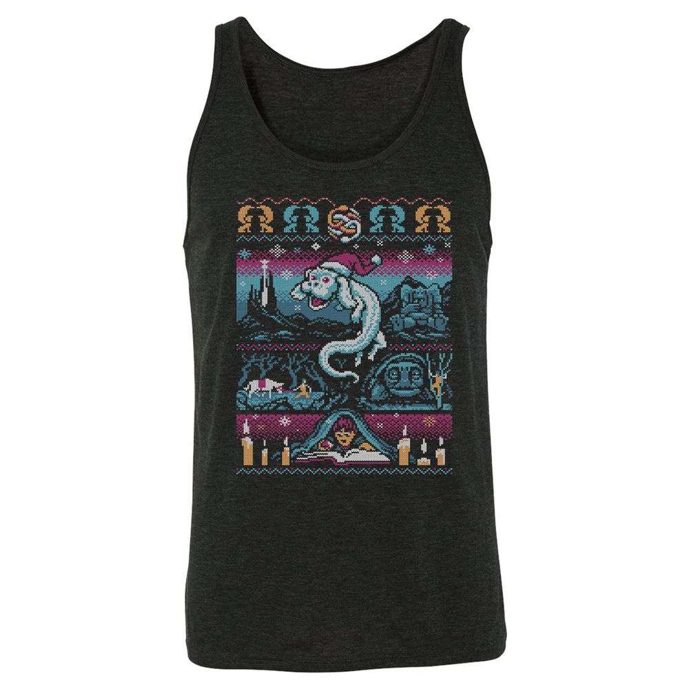 Unisex Jersey Tank - XA6DUE36 - Charcoal Black Triblend - 5