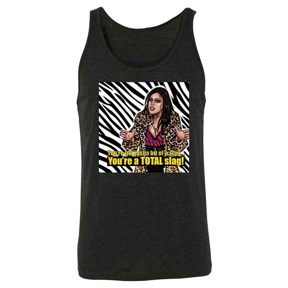Unisex Jersey Tank - Q6FXTAS6 - Charcoal Black Triblend - 5