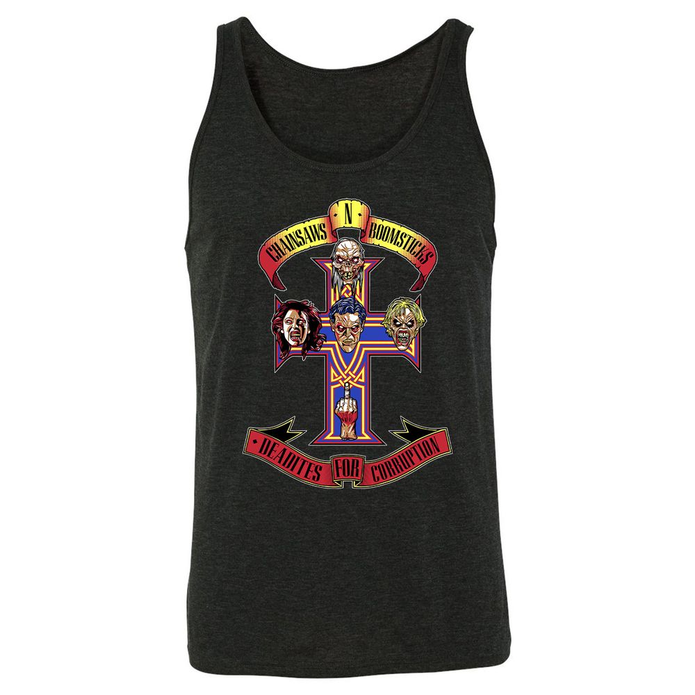 Unisex Jersey Tank - DQZARM8G - Charcoal Black Triblend - 5