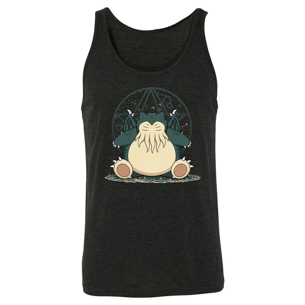 Unisex Jersey Tank - KQ4S1GCD - Charcoal Black Triblend - 5