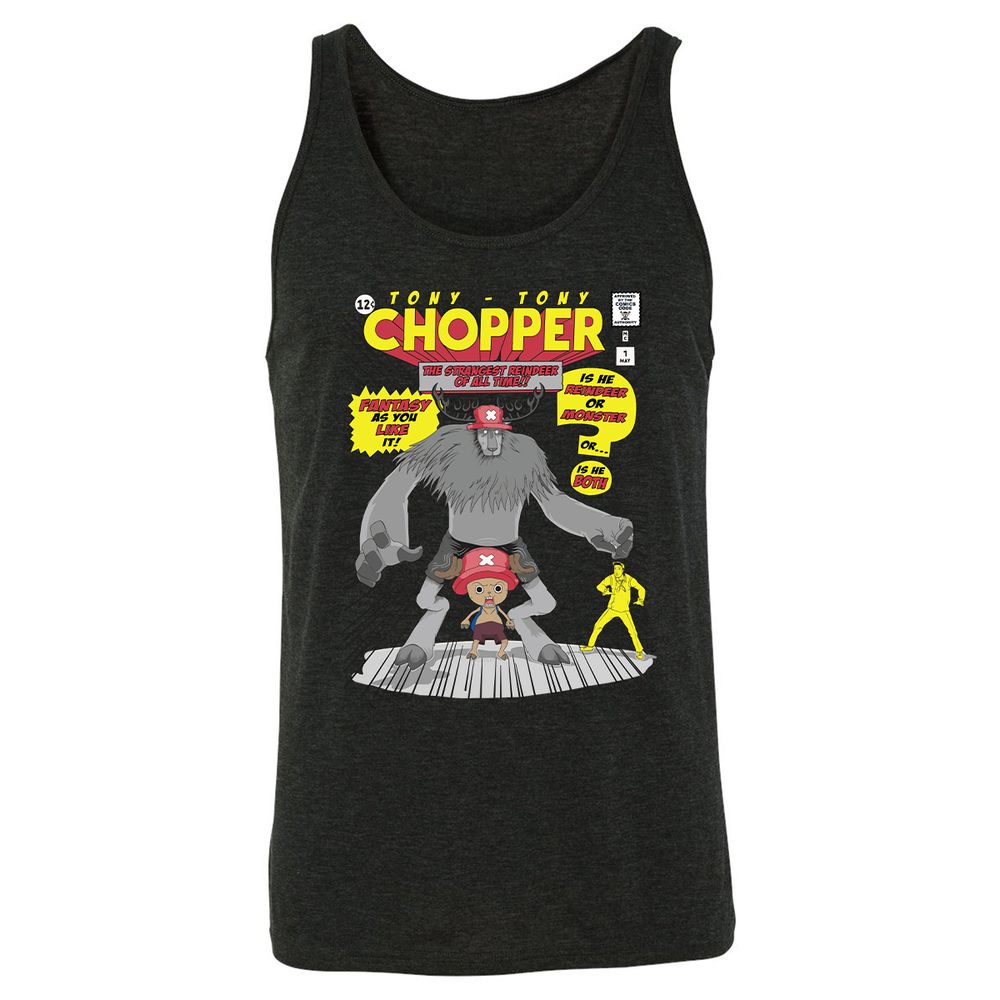 Unisex Jersey Tank - VAN9VFHJ - Charcoal Black Triblend - 5