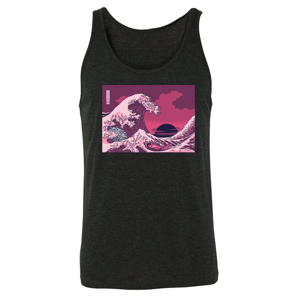 Unisex Jersey Tank - GRGURDPV - Charcoal Black Triblend - 5
