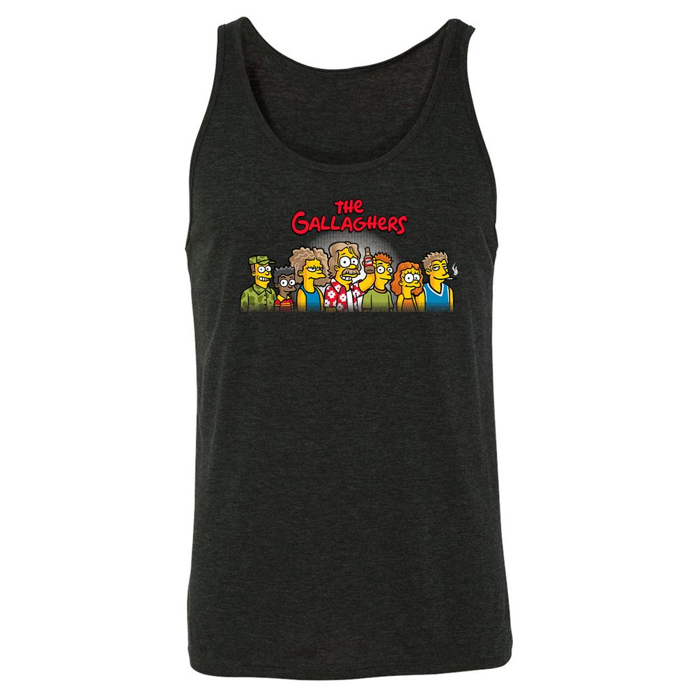 Unisex Jersey Tank - 8NFTHVG7 - Charcoal Black Triblend - 5