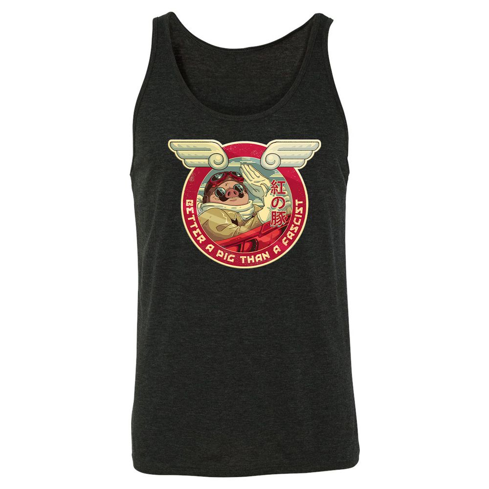 Unisex Jersey Tank - 4ETGVZRS - Charcoal Black Triblend - 5