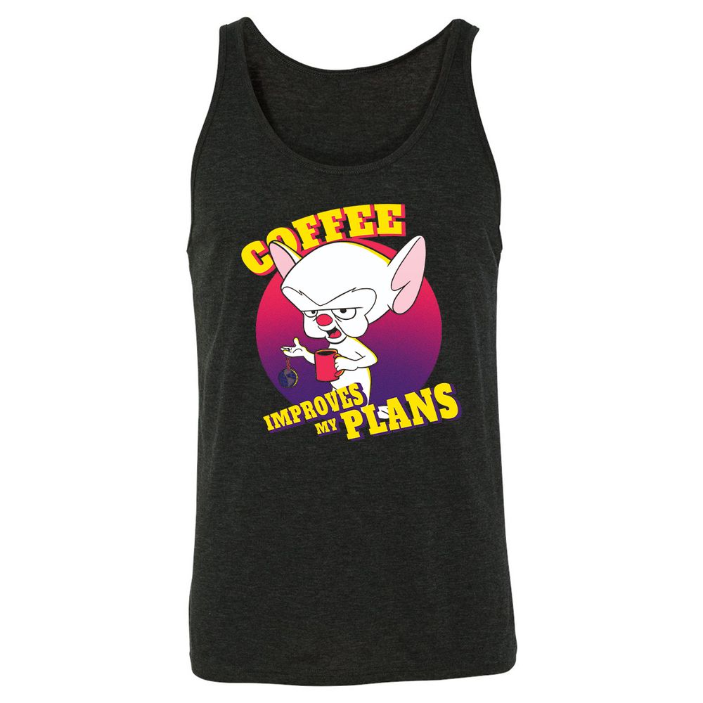 Unisex Jersey Tank - 5HX1DG1Z - Charcoal Black Triblend - 5