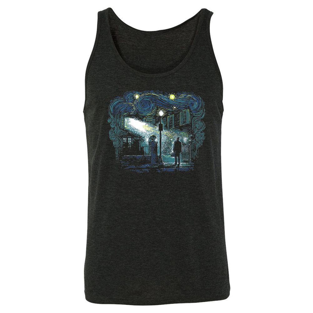 Unisex Jersey Tank - QQMZKX25 - Charcoal Black Triblend - 5