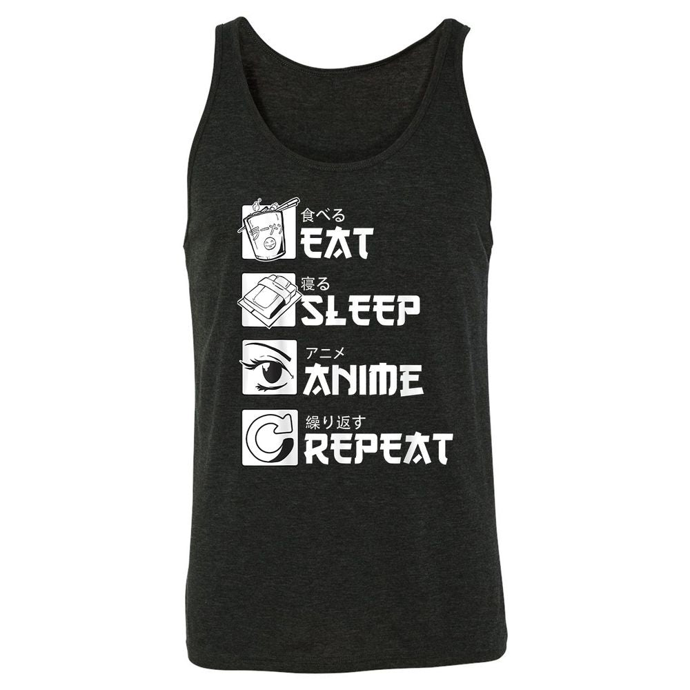 Unisex Jersey Tank - MPVK16LH - Charcoal Black Triblend - 5
