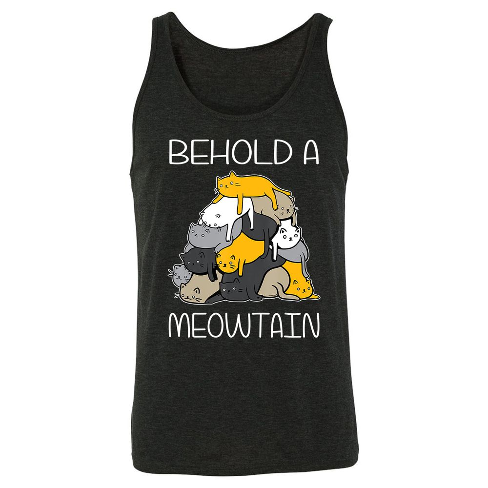 Unisex Jersey Tank - SS2NXR8F - Charcoal Black Triblend - 5