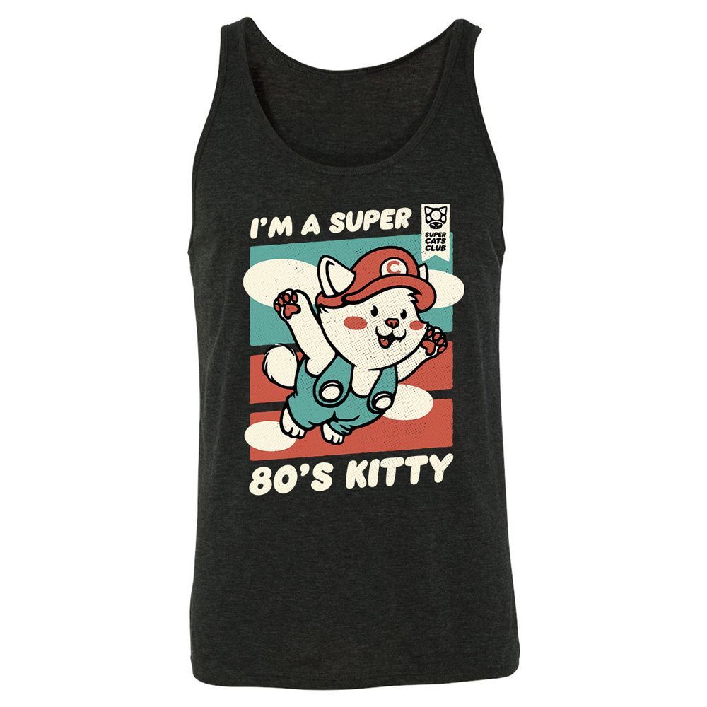 Unisex Jersey Tank - C48HFHZ4 - Charcoal Black Triblend - 5