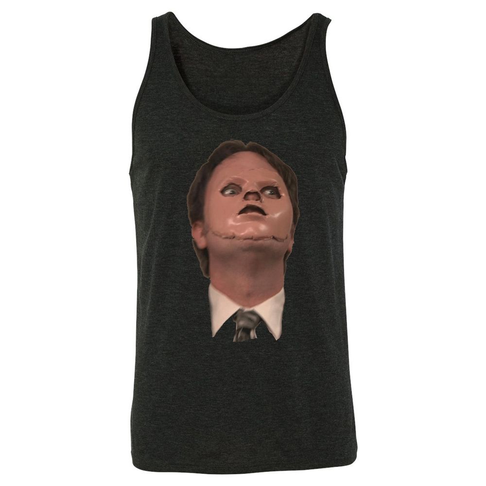 Unisex Jersey Tank - C2JF1DX8 - Charcoal Black Triblend - 5