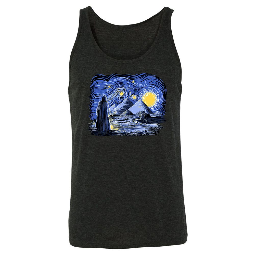 Unisex Jersey Tank - EEHPJBGN - Charcoal Black Triblend - 5