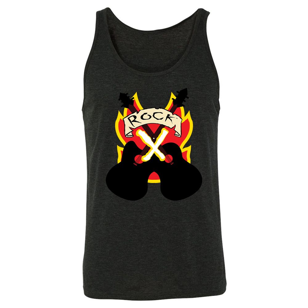 Unisex Jersey Tank - GH5NCR1A - Charcoal Black Triblend - 5
