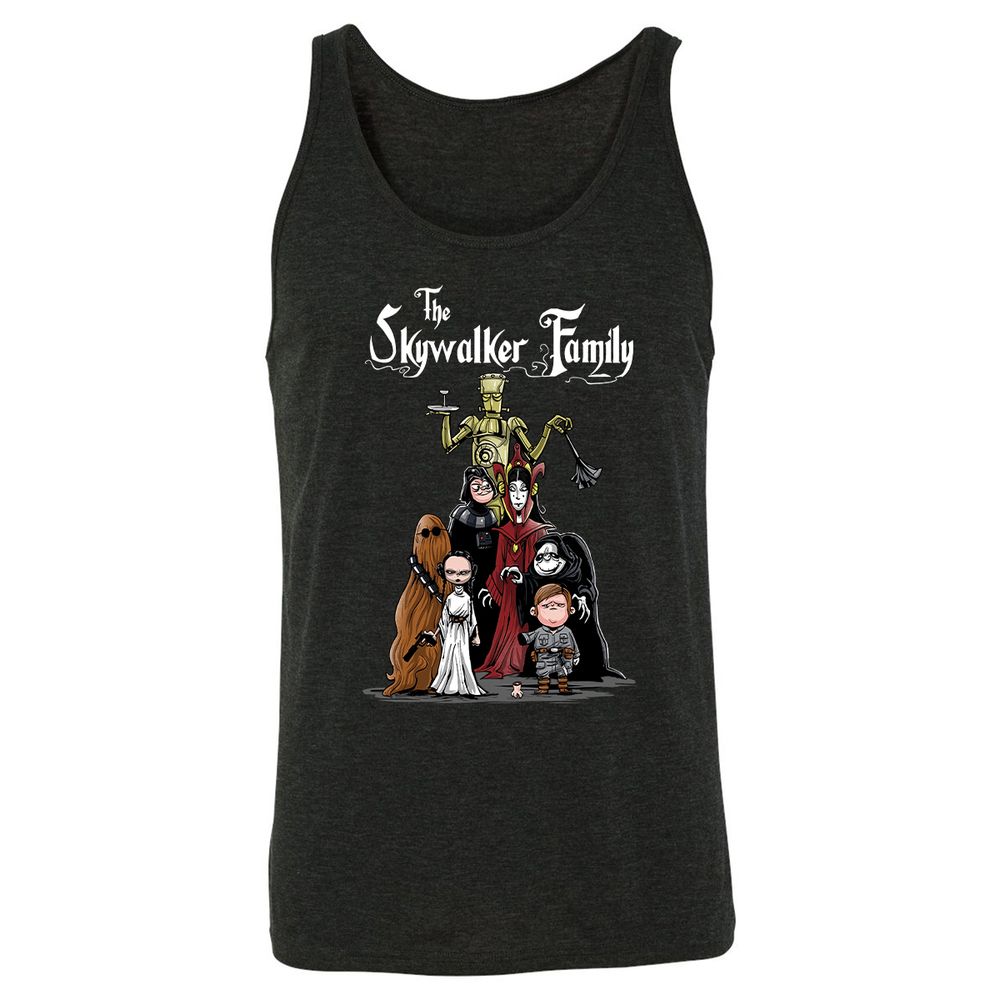 Unisex Jersey Tank - ZXUGA3RM - Charcoal Black Triblend - 5