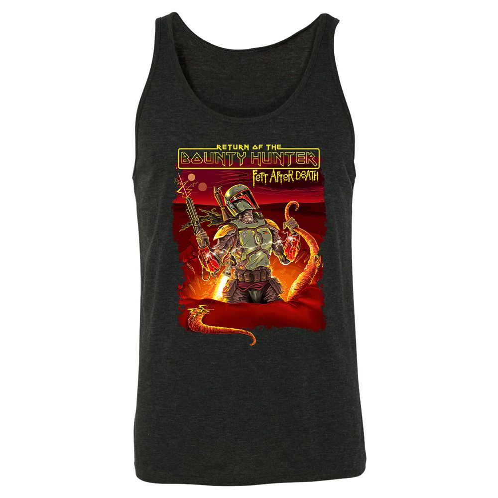 Unisex Jersey Tank - F56NVPZT - Charcoal Black Triblend - 5