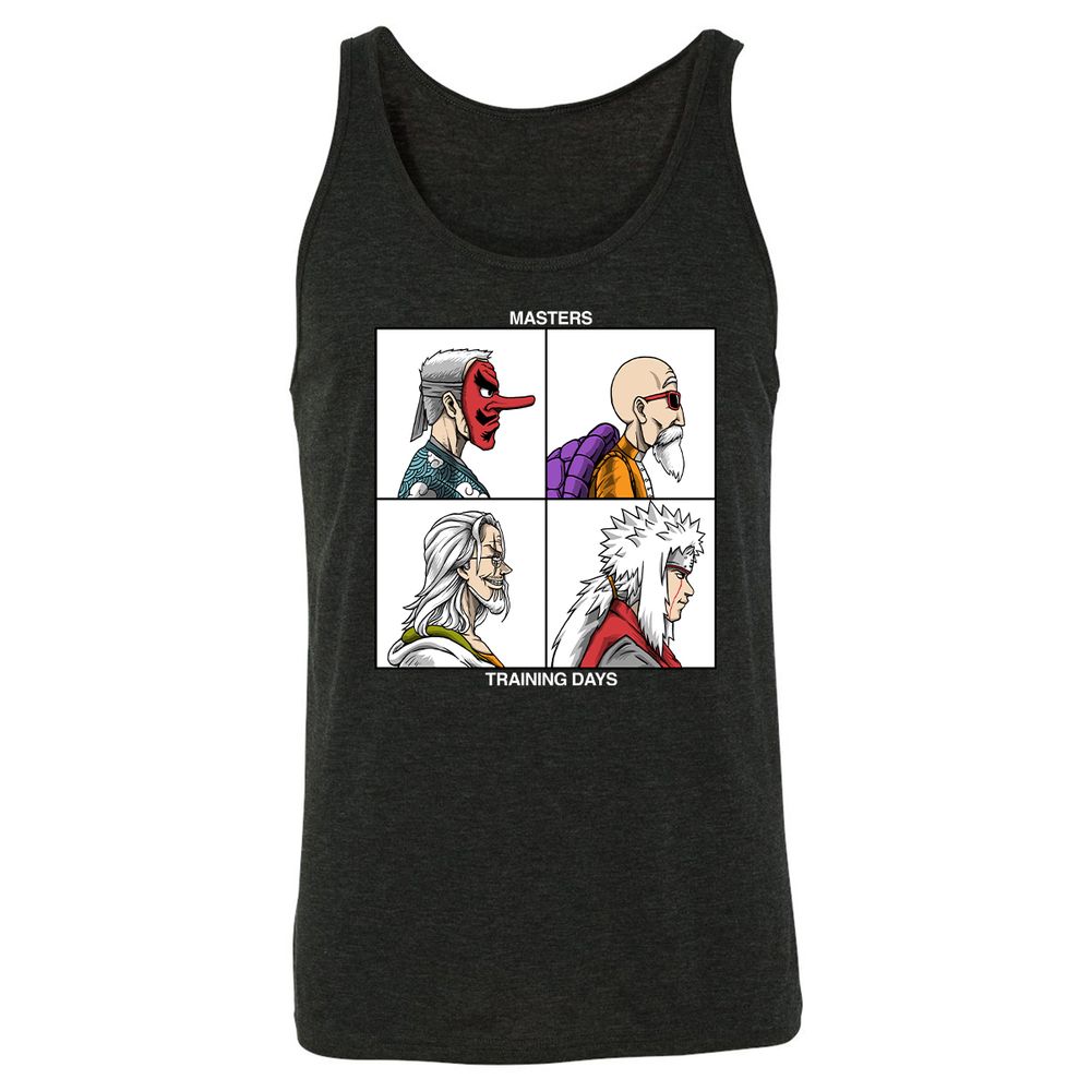 Unisex Jersey Tank - UJ2V1R3W - Charcoal Black Triblend - 5