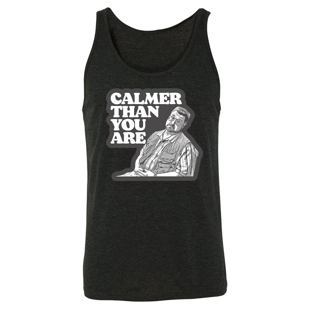 Unisex Jersey Tank - UW5XTJVS - Charcoal Black Triblend - 5