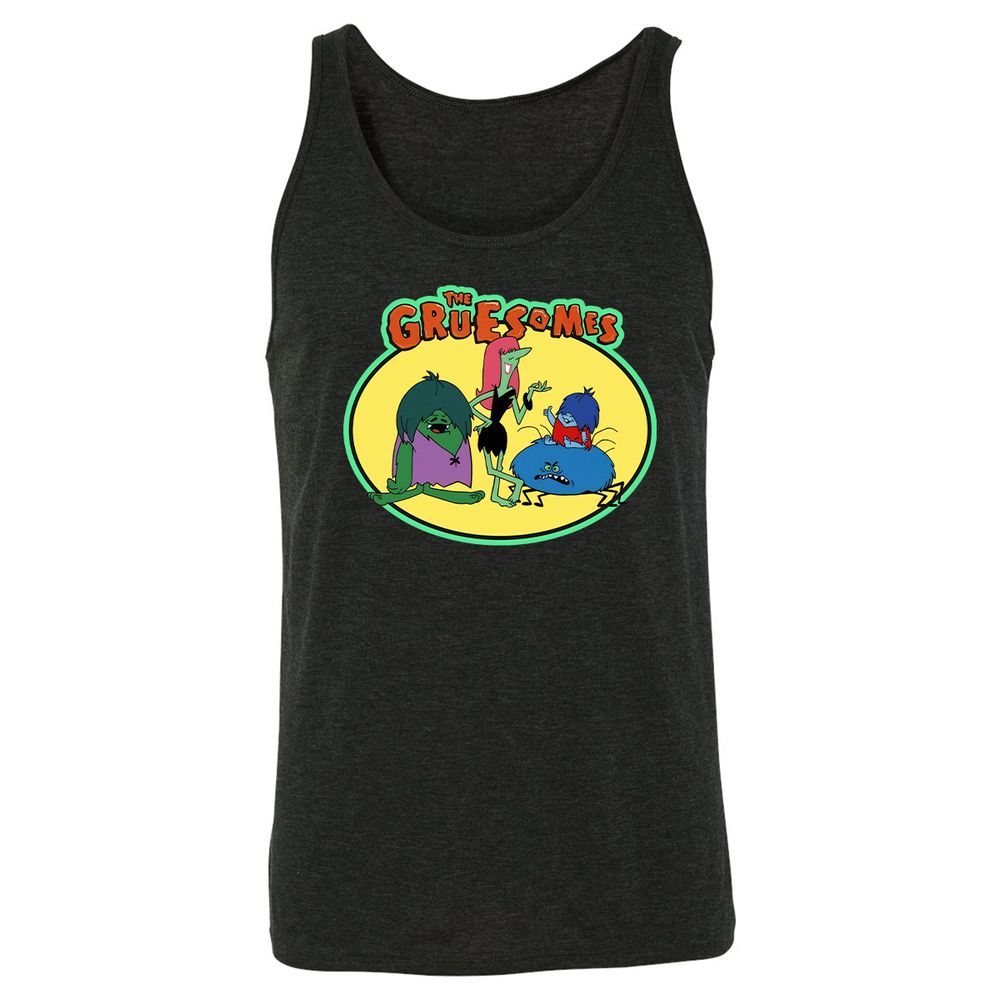 Unisex Jersey Tank - RQL77QV3 - Charcoal Black Triblend - 5