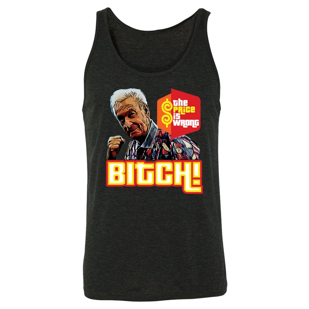 Bitch - Charcoal Black Triblend - 5