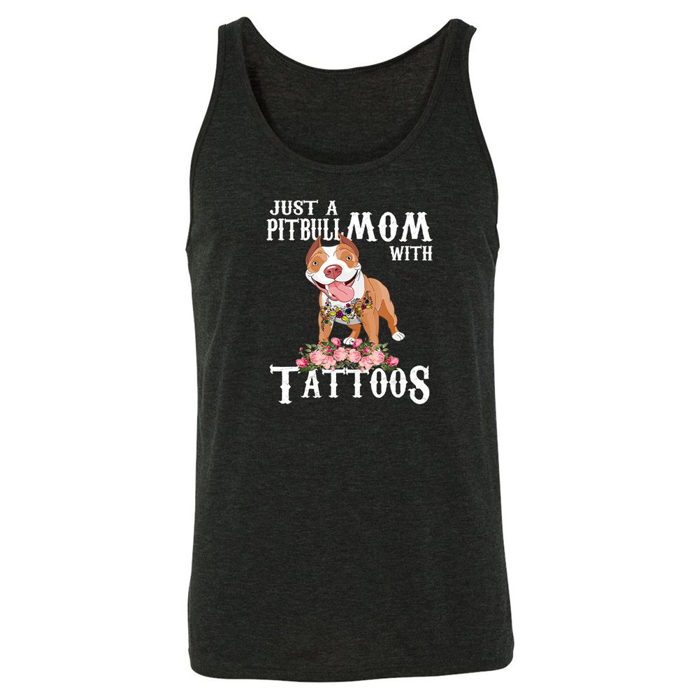 Unisex Jersey Tank - AV4Q196B - Charcoal Black Triblend - 5