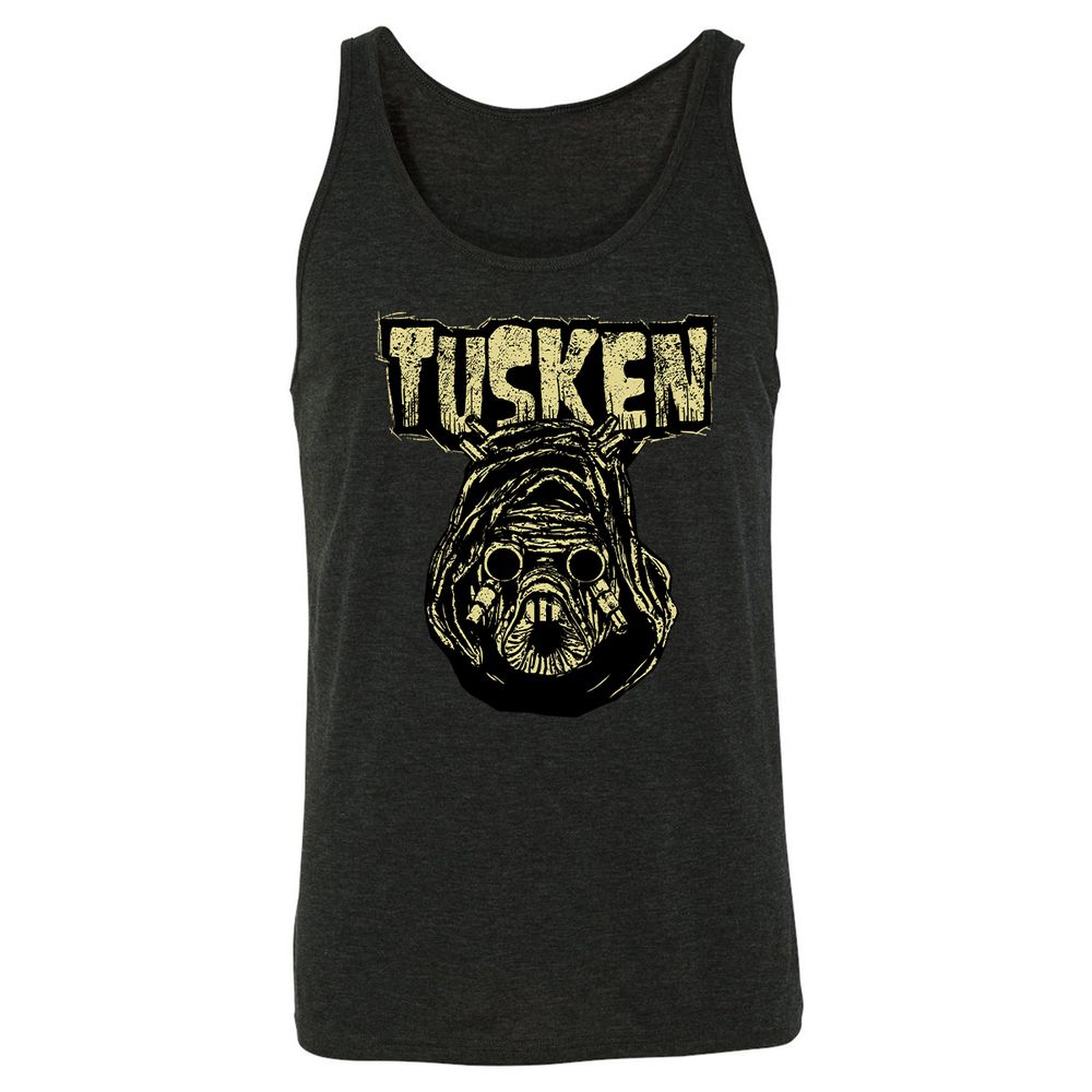 Unisex Jersey Tank - GFQZM4LR - Charcoal Black Triblend - 5