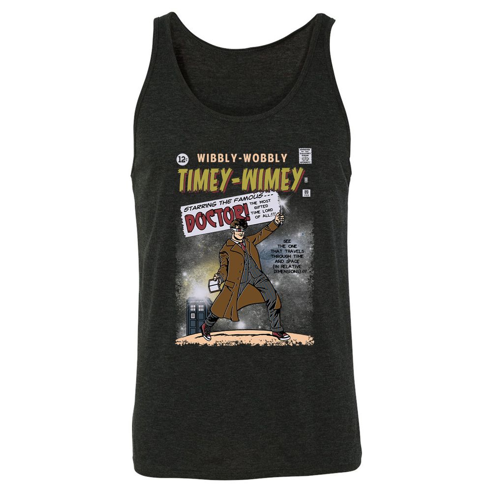 Unisex Jersey Tank - 19Y6GGLQ - Charcoal Black Triblend - 5
