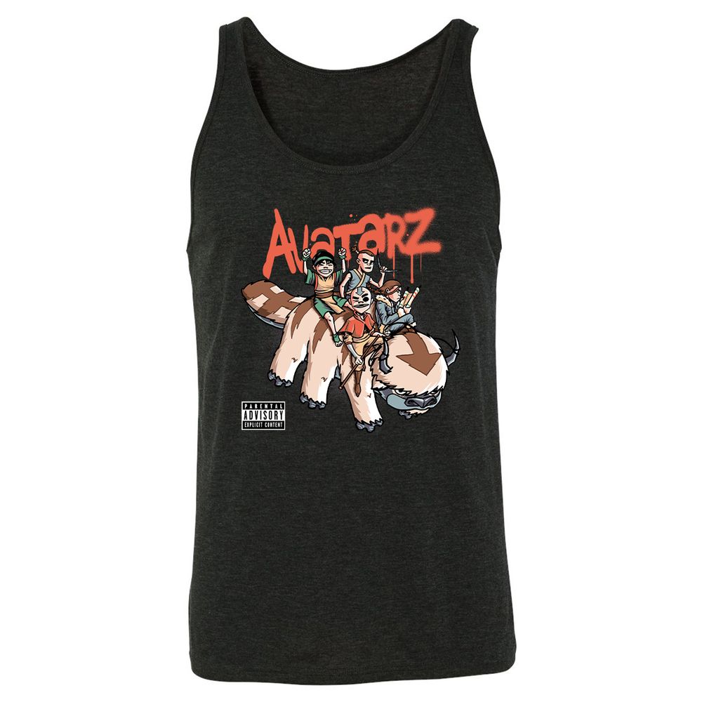 Unisex Jersey Tank - 8YT6SZQ2 - Charcoal Black Triblend - 5