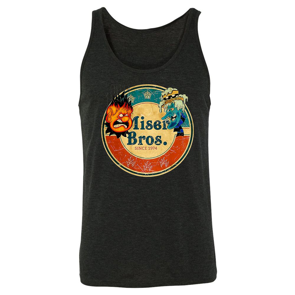 Unisex Jersey Tank - LTMP59WD - Charcoal Black Triblend - 5