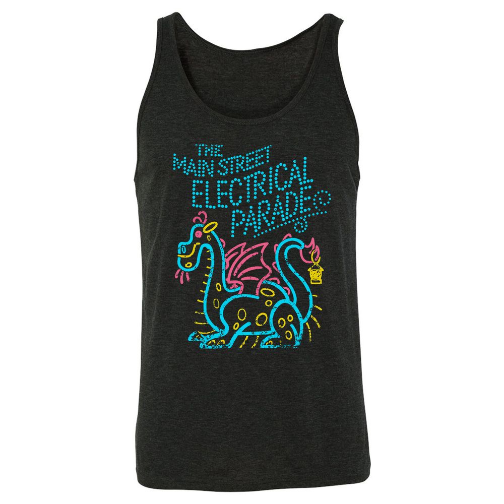 Unisex Jersey Tank - JSU8FB39 - Charcoal Black Triblend - 5