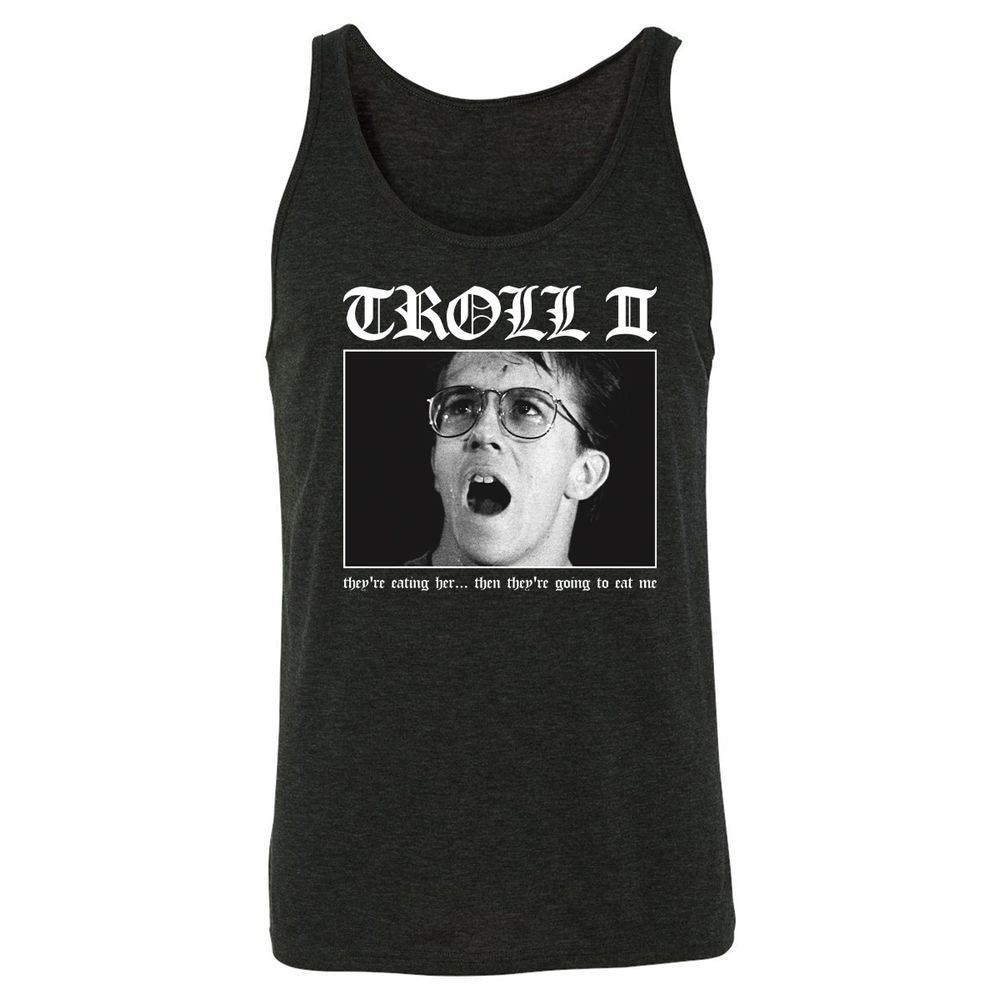 Unisex Jersey Tank - 73EH8P4X - Charcoal Black Triblend - 5