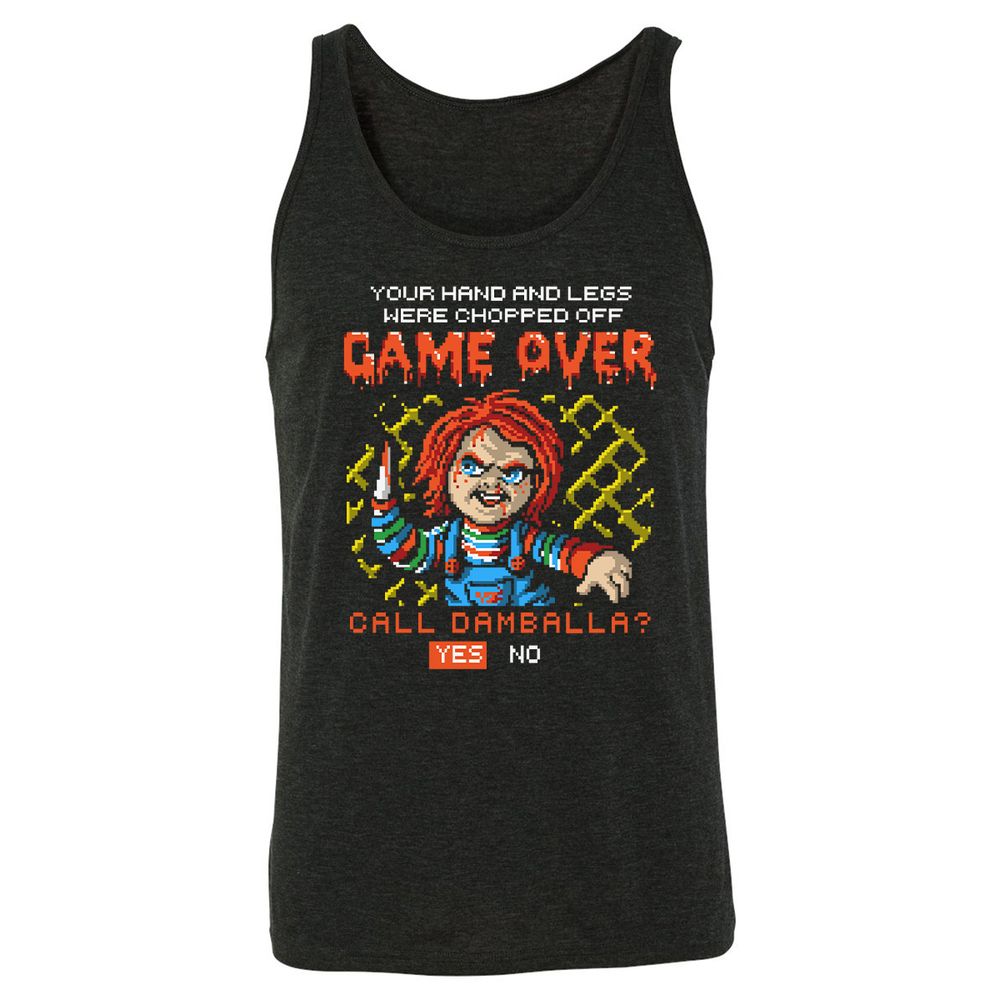 Unisex Jersey Tank - CBVAV1P6 - Charcoal Black Triblend - 5