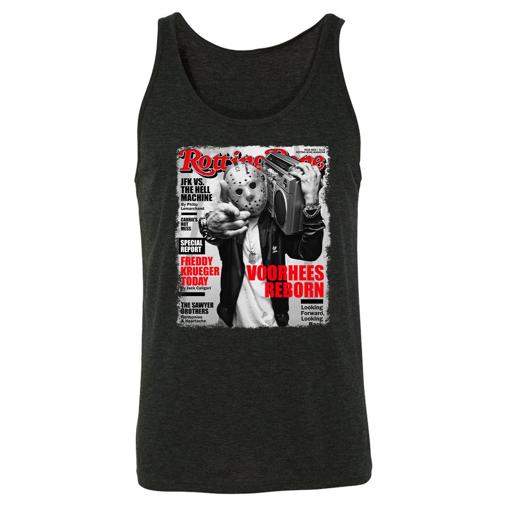 Unisex Jersey Tank - XFYK29N4 - Charcoal Black Triblend - 5