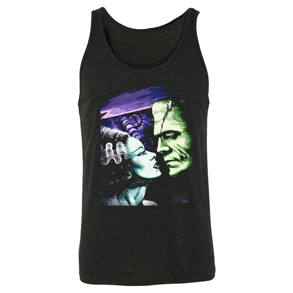 Unisex Jersey Tank - LSPTY29Q - Charcoal Black Triblend - 5