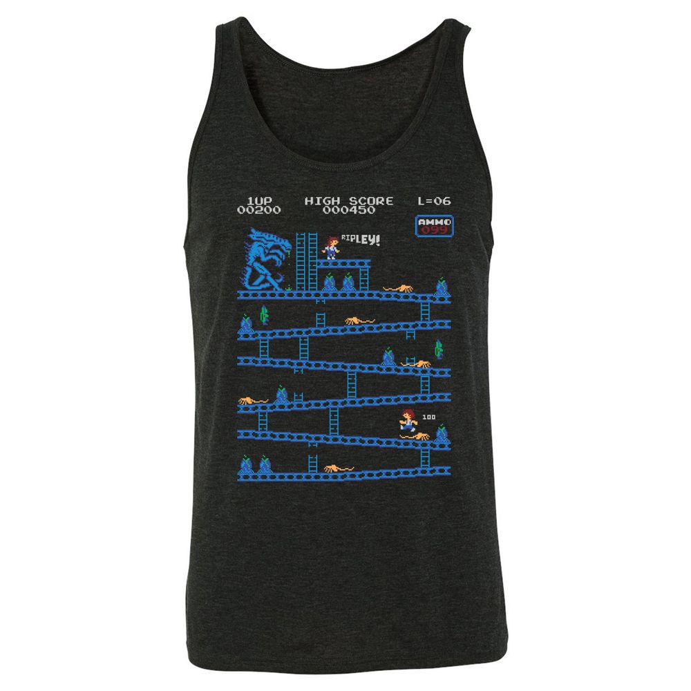 Unisex Jersey Tank - 7AZS9BX1 - Charcoal Black Triblend - 5