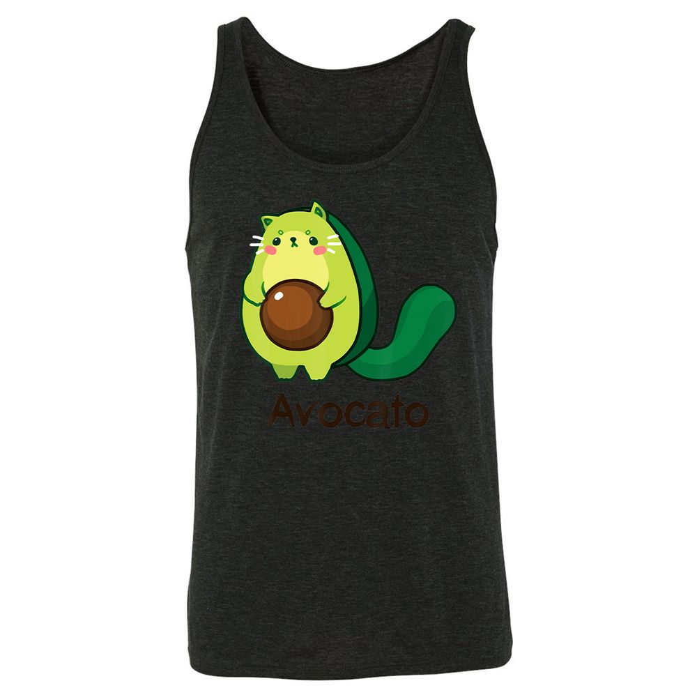 Unisex Jersey Tank - U565WCL3 - Charcoal Black Triblend - 5