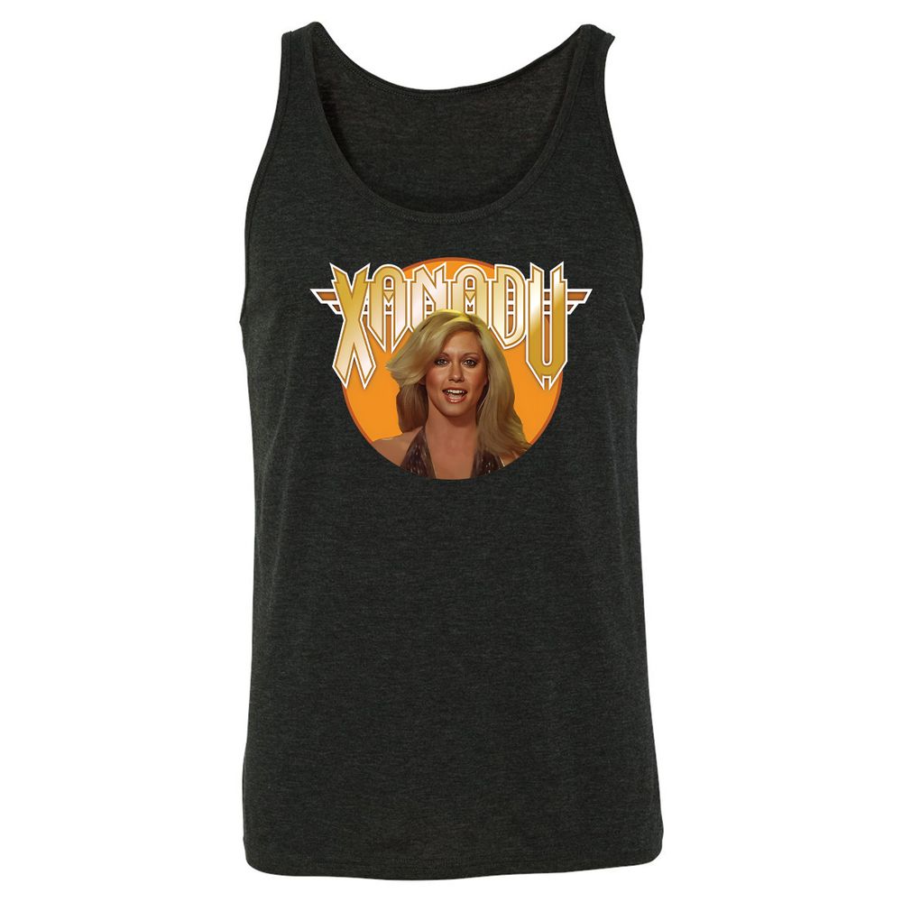 Unisex Jersey Tank - J6VZB9VW - Charcoal Black Triblend - 5