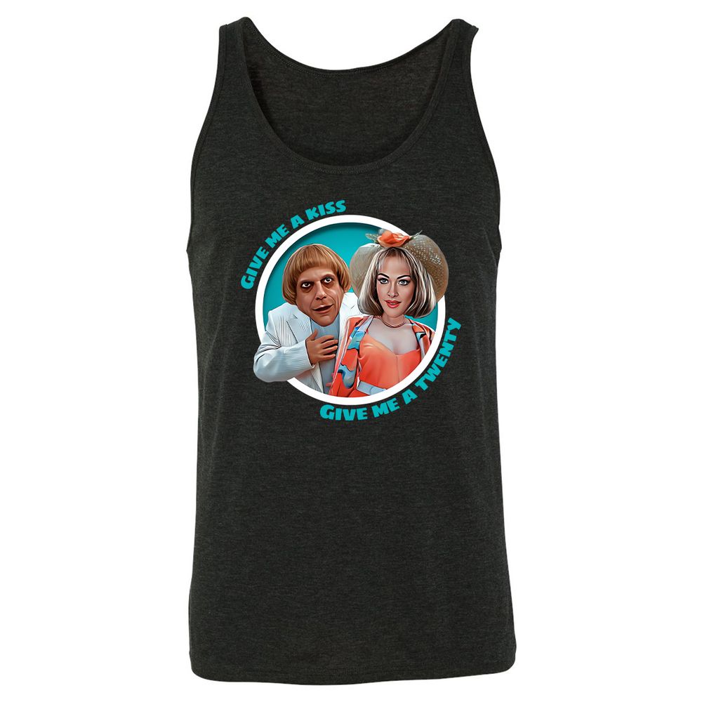 Unisex Jersey Tank - 1PE6K3GR - Charcoal Black Triblend - 5