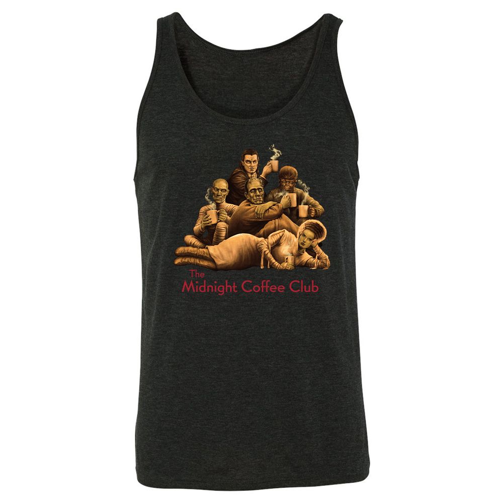 Unisex Jersey Tank - B8S2VRPU - Charcoal Black Triblend - 5