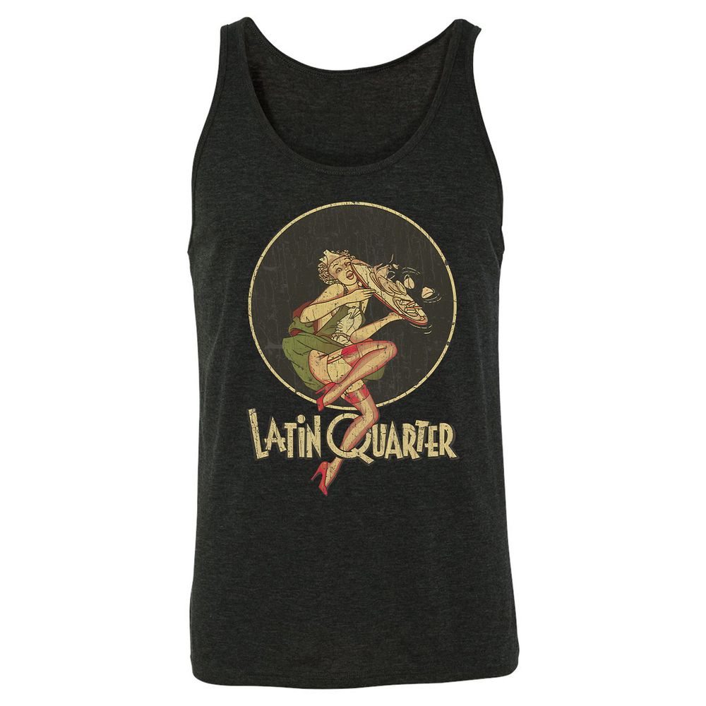 Unisex Jersey Tank - 5CV14AUY - Charcoal Black Triblend - 5