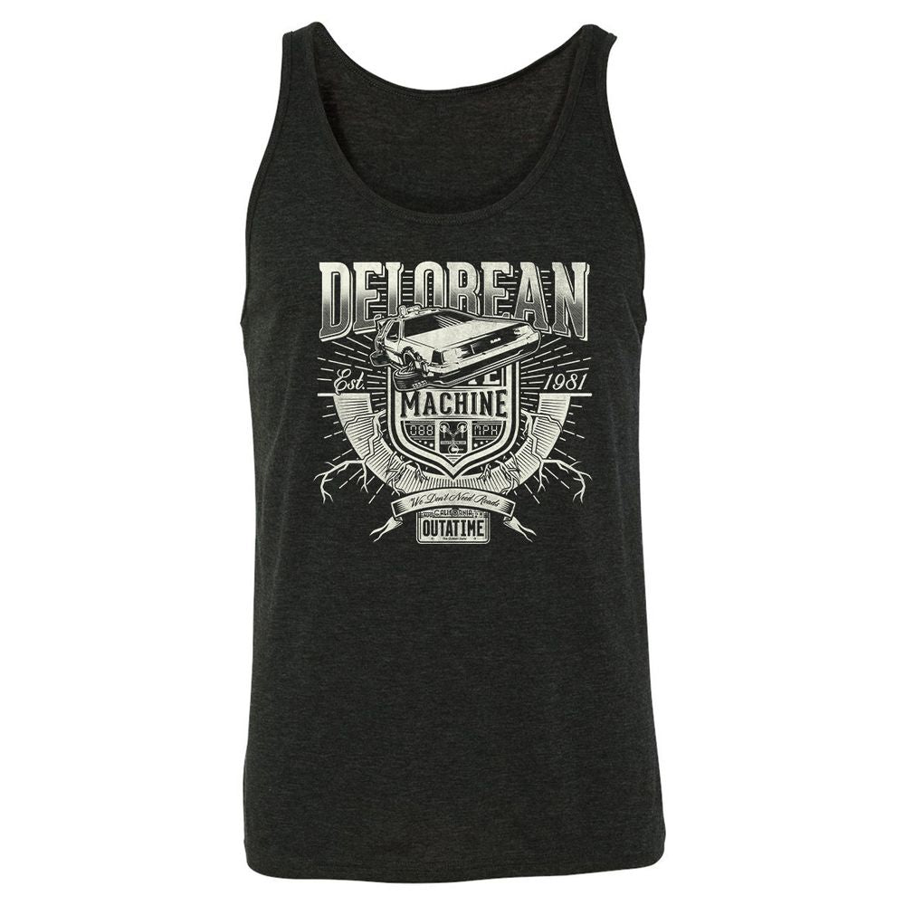 Unisex Jersey Tank - AEPFPJGP - Charcoal Black Triblend - 5