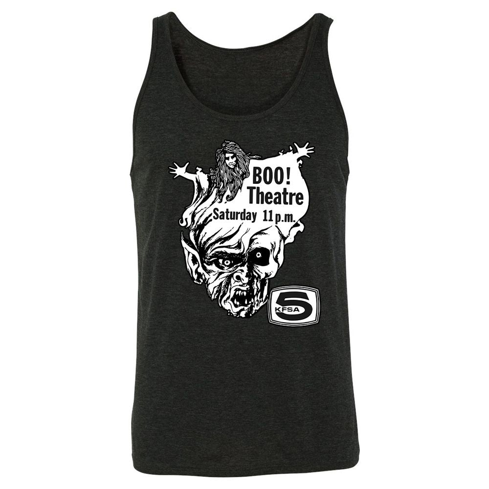 Unisex Jersey Tank - ZS7ZSY7Y - Charcoal Black Triblend - 5