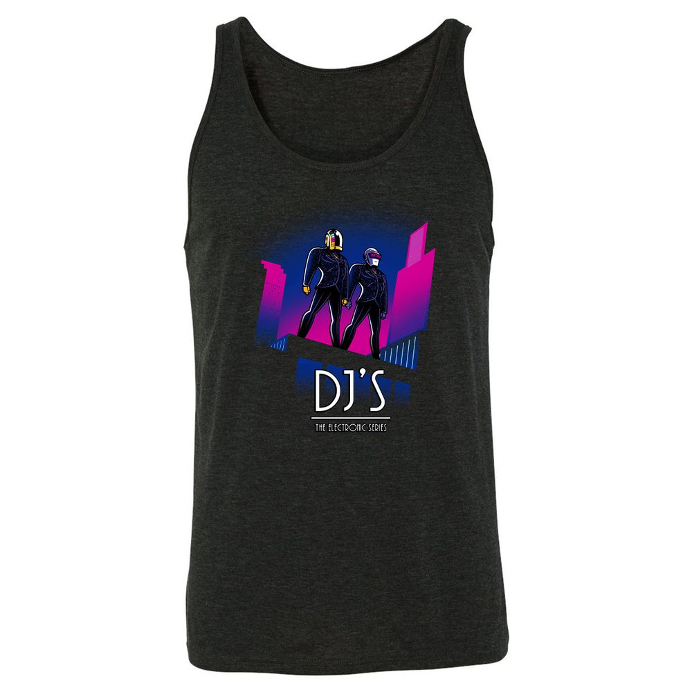 Unisex Jersey Tank - W2WA3JYB - Charcoal Black Triblend - 5