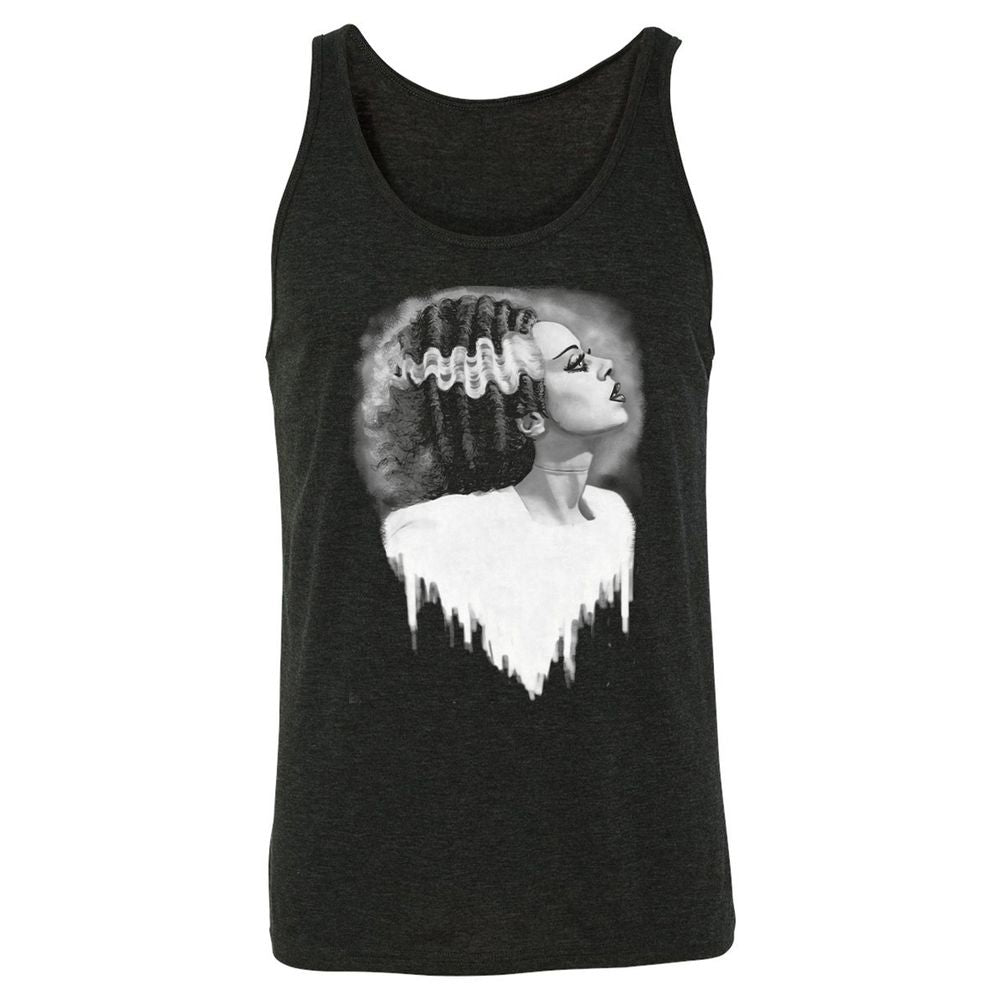 Unisex Jersey Tank - N19JFS1T - Charcoal Black Triblend - 5