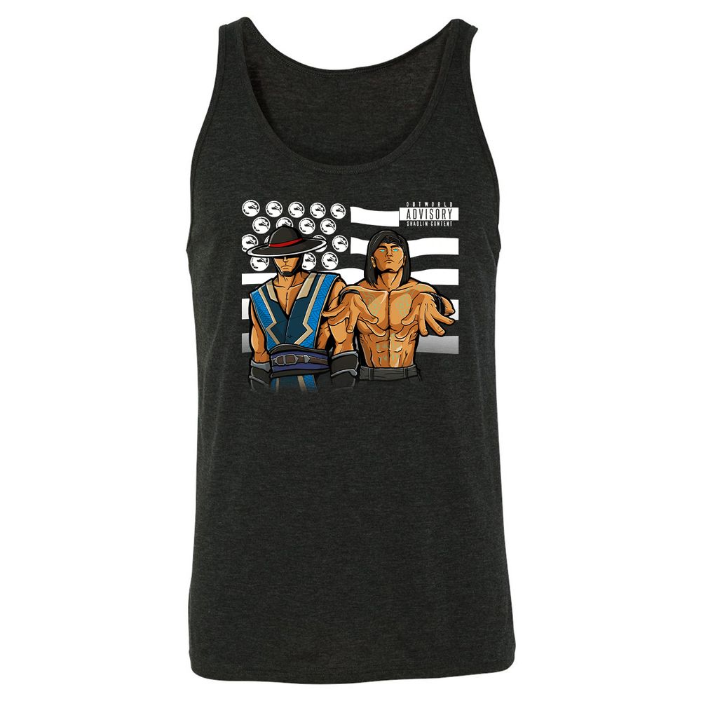 Unisex Jersey Tank - K75R4KPG - Charcoal Black Triblend - 5