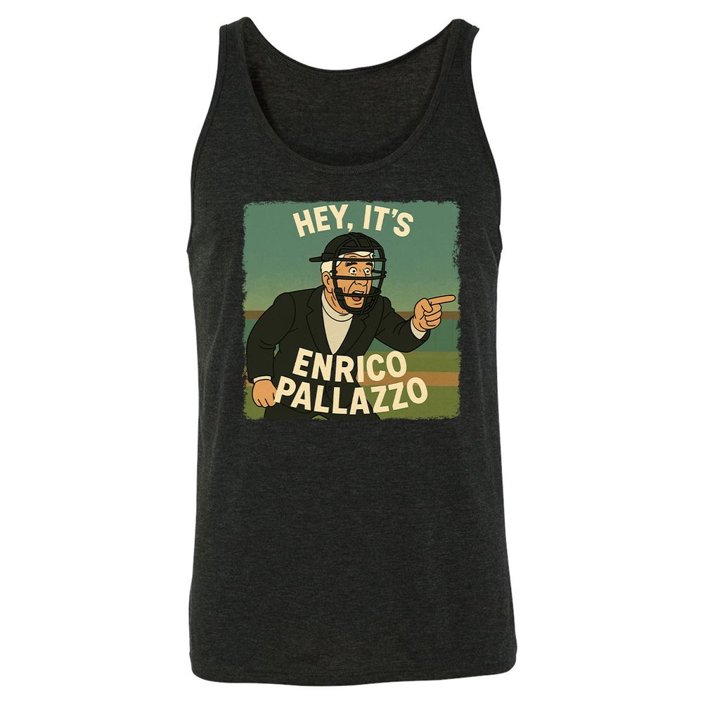 Unisex Jersey Tank - YPBZ7C4Q - Charcoal Black Triblend - 5