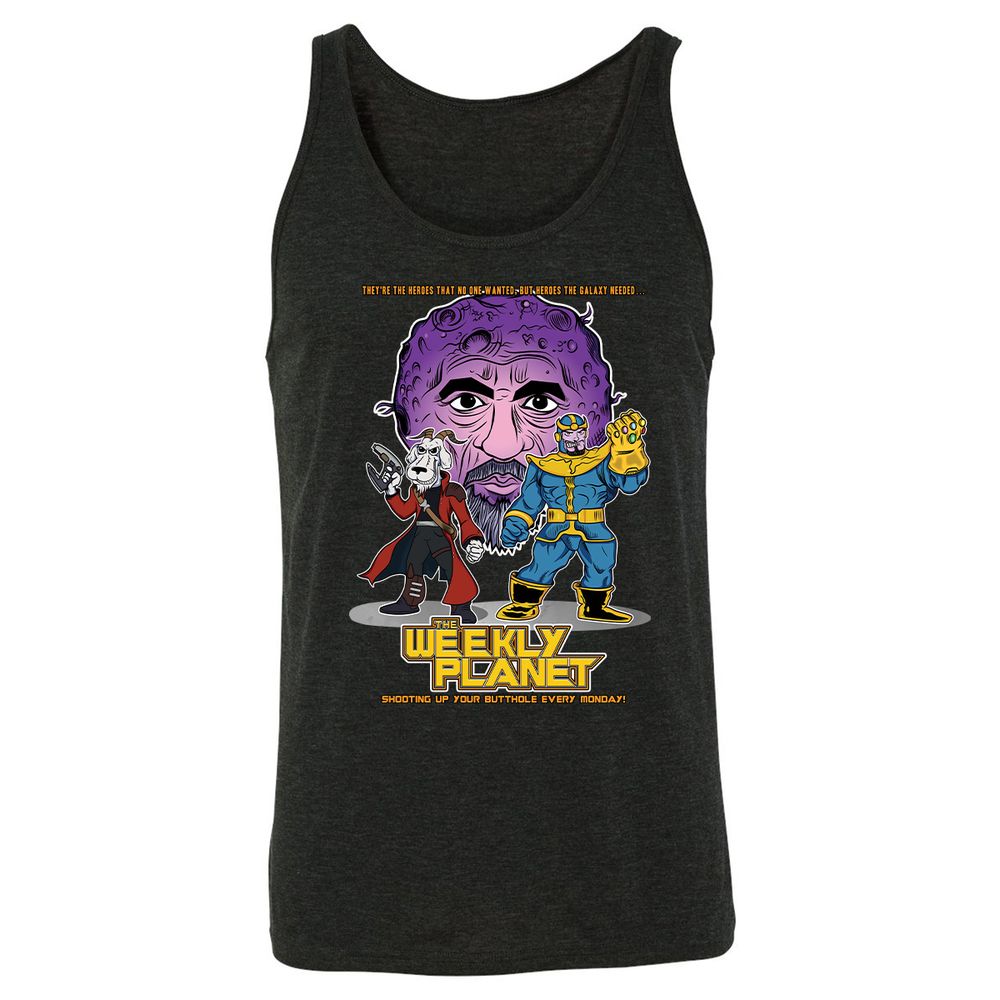 Unisex Jersey Tank - DJ16JQ38 - Charcoal Black Triblend - 5