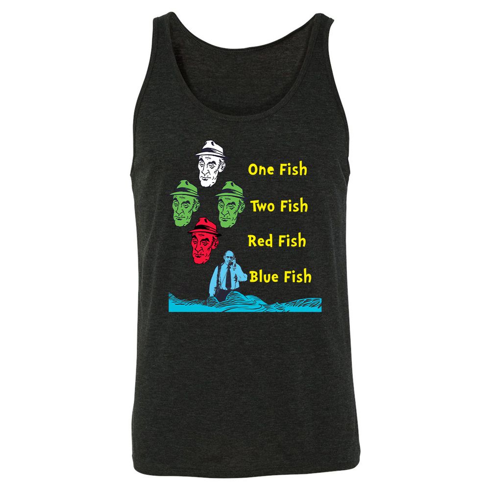 Unisex Jersey Tank - X1R8QCFB - Charcoal Black Triblend - 5