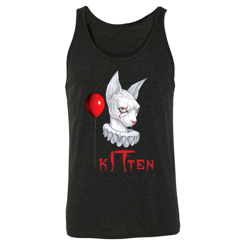 Unisex Jersey Tank - N2TNE9AM - Charcoal Black Triblend - 5