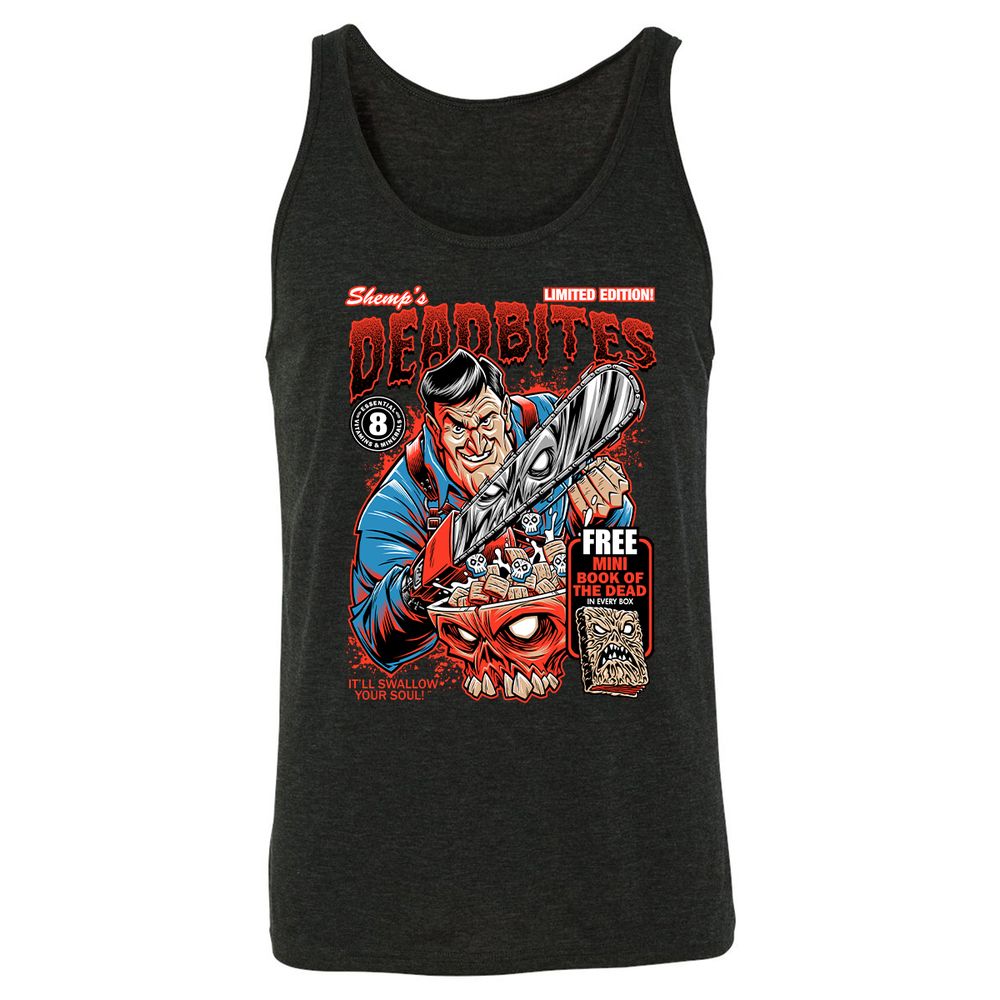 Unisex Jersey Tank - W4LDYRG4 - Charcoal Black Triblend - 5